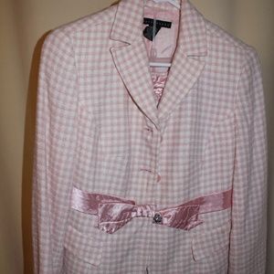 Pink Bow Suit Classy Women's size 4